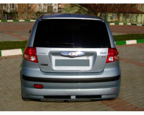 Задня спідниця (під фарбування) для Hyundai Getz