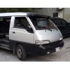 Козирьок на лобове скло (чорний глянець, 5мм) для Hyundai H100