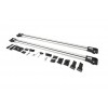 Перемички на рейлінг під ключ (2 шт) Сірий для Hyundai H100 - 57801-11