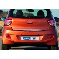 Hyundai i10 2014-2017 Край багажника (нерж.)
