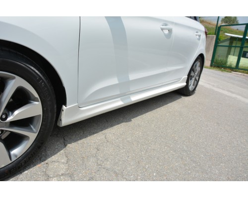 Пороги Meliset (під фарбування) для Hyundai I-20 2014-2020 рр