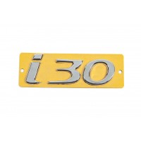 Надпись I30 (108мм на 37мм) для Hyundai I-30 2007-2011