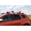 Багажник (поперечини) на звичайні рейлінги під ключ Wizard V1 (2 шт) 115 см, Сірий для Hyundai I-30 2007-2011 рр