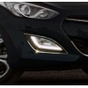 Накладки на протитуманки (2 шт, нерж.) для Hyundai i30 2012-2017 - 50203-11