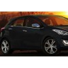 Hyundai i30 2012-2017 Молдинг бокового скла (HB, нерж) - 50205-11