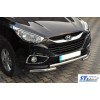 Передня дуга ST014-1 (нерж.) для Hyundai IX-35 2010-2015