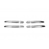 Накладки на ручки (4 шт, нерж) Без чіпа, Carmos - Турецька сталь для Hyundai IX-35 2010-2015 - 51894-11