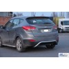 Задній захист AK007 (нерж.) для Hyundai IX-35 2010-2015