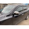 Накладки на зеркала (2 шт, нерж.) для Hyundai IX-35 2010-2015 - 49688-11