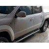 Боковые пороги Tayga V2 (2 шт., алюминий) для Hyundai Kona - 75428-11
