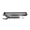 Hyundai Palisade Боковые пороги OEM (2 шт, алюминий-2021 пластик) - 64116-11