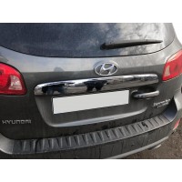 Hyundai Santa Fe 2 2006-2012 Планка над номером (нерж)