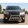 Кенгурятник WT002 (нерж.) для Hyundai Santa Fe 2 2006-2012