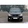 Кенгурятник WT007 (нерж.) для Hyundai Santa Fe 2 2006-2012