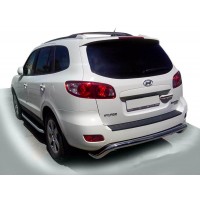 Задня дуга AK007 (нерж.) Hyundai Santa Fe 2 2006-2012