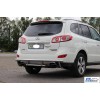 Задня дуга AK002-2 (нерж.) Hyundai Santa Fe 2 2006-2012
