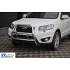Кенгурятник WT018 (нерж.) для Hyundai Santa Fe 2 2006-2012