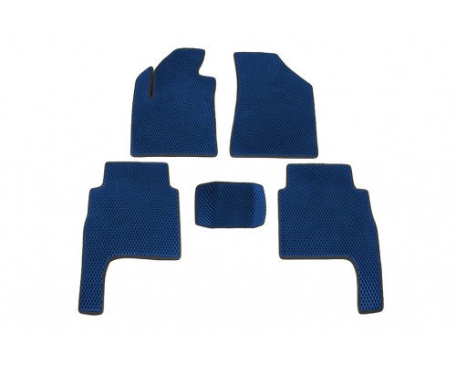 Коврики EVA (Синие) 2010-2012 для Hyundai Santa Fe 2