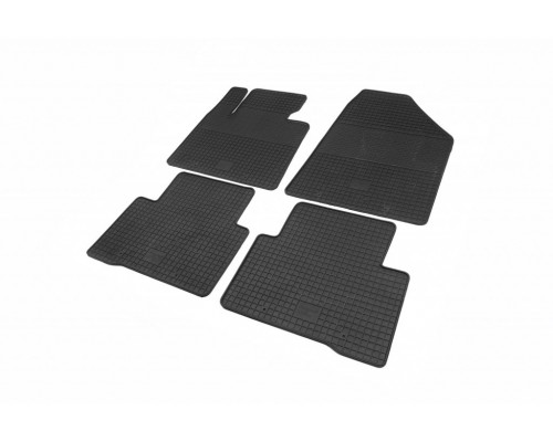 Резиновые коврики (4 шт, Polytep) для Hyundai Santa Fe 3 2012-2018 - 59070-11