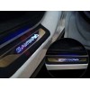 Накладка на пороги Libao LED (4 шт) для Hyundai Santa Fe 3 2012-2018 - 80954-11