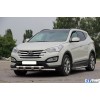 Передня дуга ST015 (нерж.) для Hyundai Santa Fe 3 2012-2018
