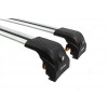 Поперечины на интегрированные рейлинги с ключом Ecem V2 (2 шт) до 120 см, Серые для Hyundai Santa Fe 4 2018-2023 гг