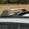 Поперечины на интегрированные рейлинги Strong V2 120 см (2 шт) Серый для Hyundai Santa Fe 4 2018-2023 гг