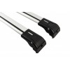 Багажник (поперечины) на интегрированные рейлинги Wingbar V2 (2 шт) Серый для Hyundai Santa Fe 4 2018-2023 гг