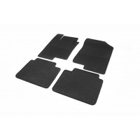 Резиновые коврики (4 шт, Polytep) для Hyundai Sonata YF 2010-2014