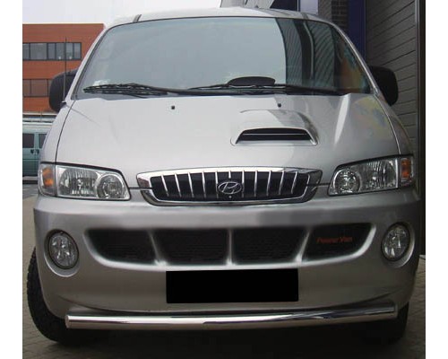 Передній захист ST008 (нерж.) для Hyundai H200, H1, Starex 1998-2007