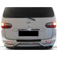Задня дуга AK-005 (нерж.) для Hyundai H200, H1, Starex 1998-2007