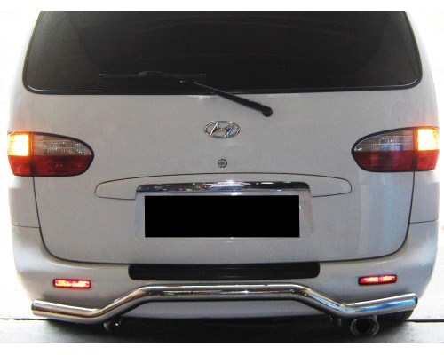 Задня дуга AK-005 (нерж.) для Hyundai H200, H1, Starex 1998-2007