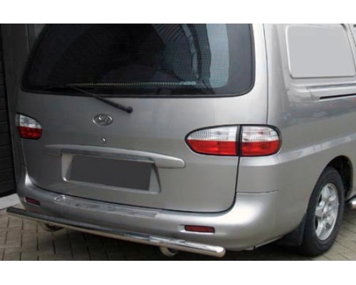 Задній захист AK002 (2 шт, нерж.) для Hyundai H200, H1, Starex 1998-2007