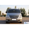Кенгурятник WT003 (нерж.) для Hyundai H200, H1, Starex 2008+