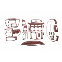 Накладки на панель (big set) Дерево Hyundai H200, H1, Starex 2008+