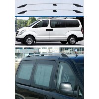 Рейлинг хром Металлические ножки для Hyundai H200, H1, Starex 2008+
