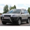 Кенгурятник WT022 (нерж.) для Hyundai Tucson JM 2004+