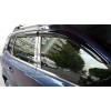 Окантовка стекла (4 шт, нерж) для Hyundai Tucson JM 2004+ - 66833-11