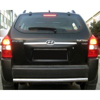 Задня дуга AK002 (нерж.) Hyundai Tucson JM 2004+