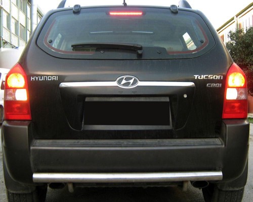 Задняя дуга AK002 (нерж.) для Hyundai Tucson JM 2004+ - 79536-11