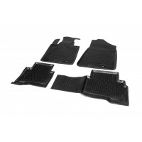 Гумові килимки (4 шт, Niken 3D) для Hyundai Tucson TL 2016-2021