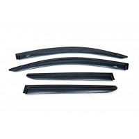 Ветровики (4 шт, HIC) для Hyundai Tucson TL 2016-2021