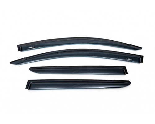 Ветровики (4 шт, HIC) для Hyundai Tucson TL 2016-2021 - 66632-11