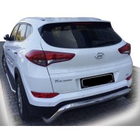 Задня дуга AK007 (нерж.) для Hyundai Tucson TL 2016-2021