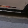 Бічні пороги Оригінальний дизайн V1 (2шт) для Hyundai Tucson TL 2016-2021 - 65627-11