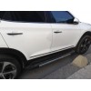 Hyundai Tucson TL 2016+ Молдинг дверной (узкий, 4 шт, нерж) OmsaLine - Итальянская нержавейка - 61548-11