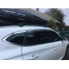 Ветровики с хром полоской (6 шт, Niken) для Hyundai Tucson TL 2016-2021 - 67749-11