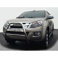 Передній захист QT008 (нерж.) для Isuzu D-Max 2011-2019