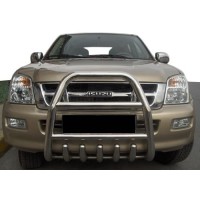 Передній захист QT007 (нерж.) для Isuzu D-Max 2011-2019