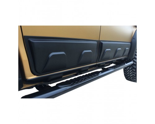 Молдинг на двері (4 шт, ABS) для Isuzu D-Max 2011-2019 - 73138-11